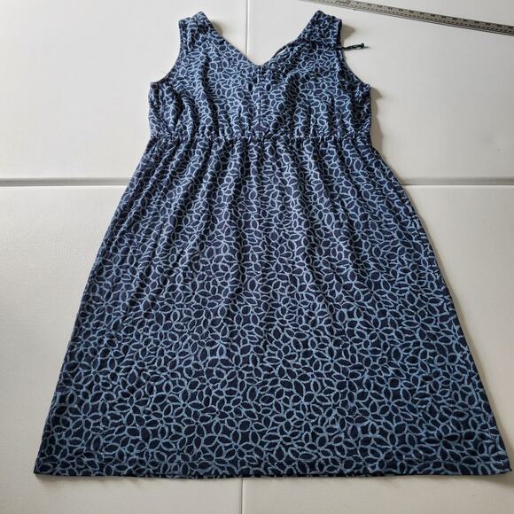 Fresh Produce Dress Womens 1X Sleeveless Made in USA E263 Rayon Stretch Pattern - Picture 2 of 9